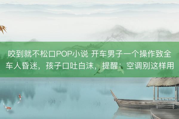 咬到就不松口POP小说 开车男子一个操作致全车人昏迷,孩子口吐白沫,提醒:空调别这样用